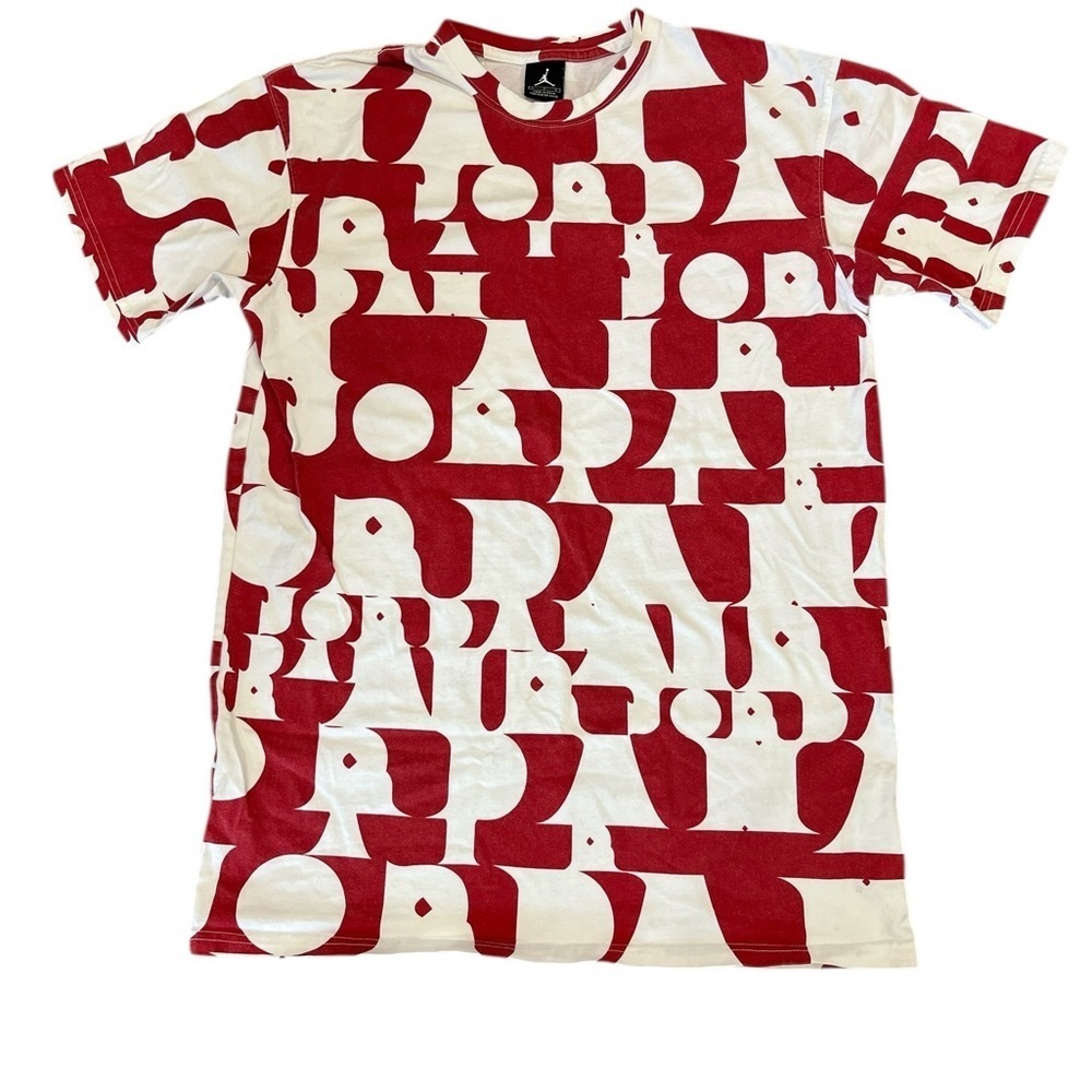 Nike Air Jordan Y2K Men’s All Over Print Shirt Size Adult Size L